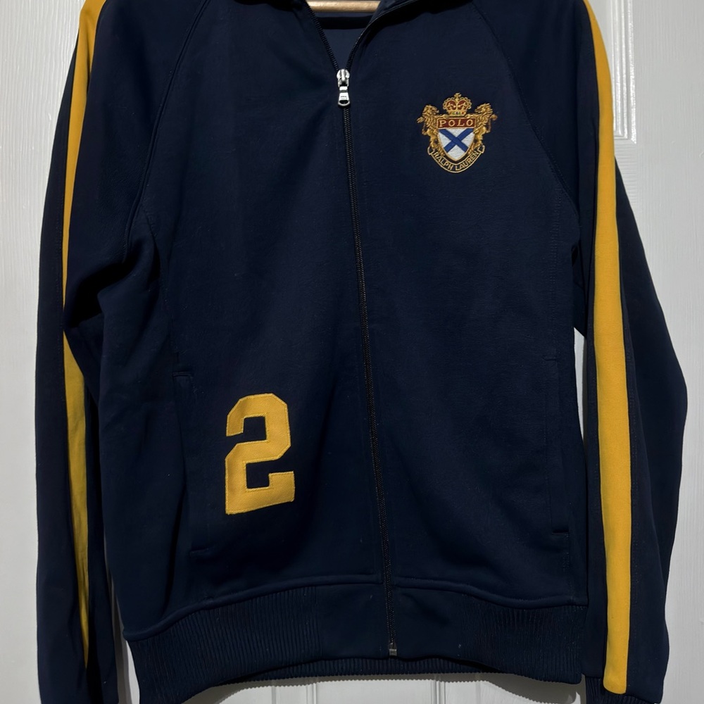 Polo by Ralph Lauren Navy and Yellow Jacket